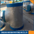 ASTM A403 SS304 8 pollici Tee uguale inossidabile